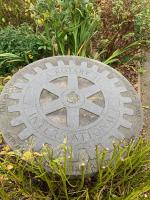 Our Rotary Wheel in the Mill Meadow garden.